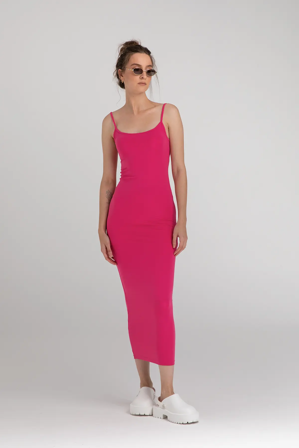 IMG_0887 Soft Touch Rope Strap Dress | Knitted Bodycon Summer Dress - Image 1